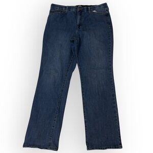 Kim Rogers Blue Straight-Leg Jeans Size 15